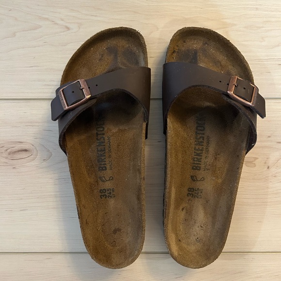Birkenstock Shoes - Birkenstock Dark Brown Sandals